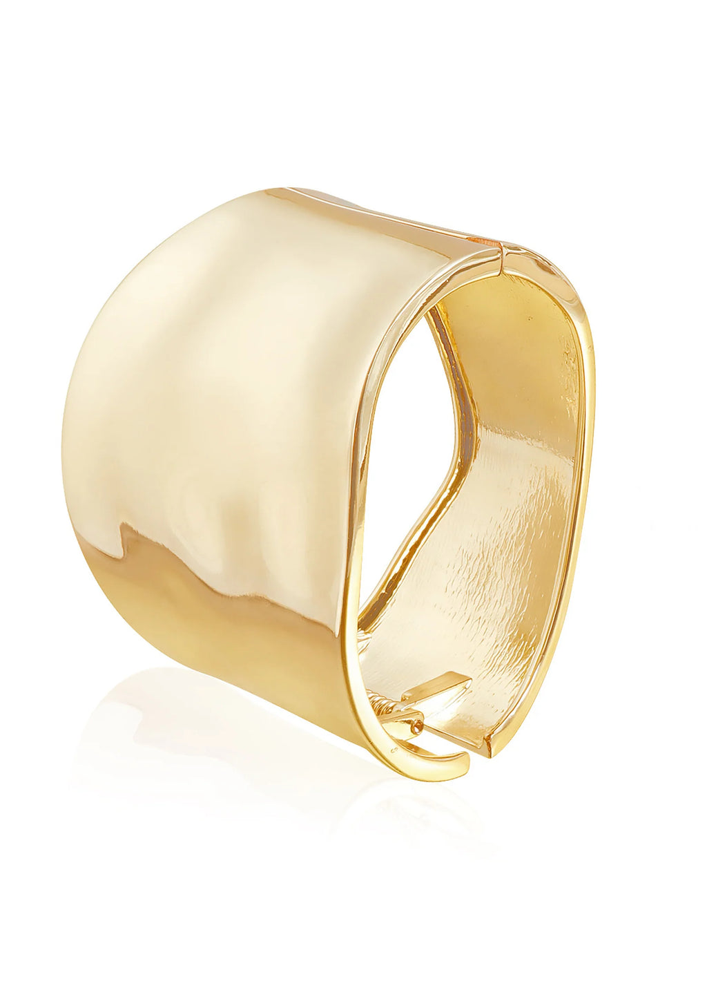 Bracciale Punk Hip Hop Asimmetrico – Statement Cuff in Lega