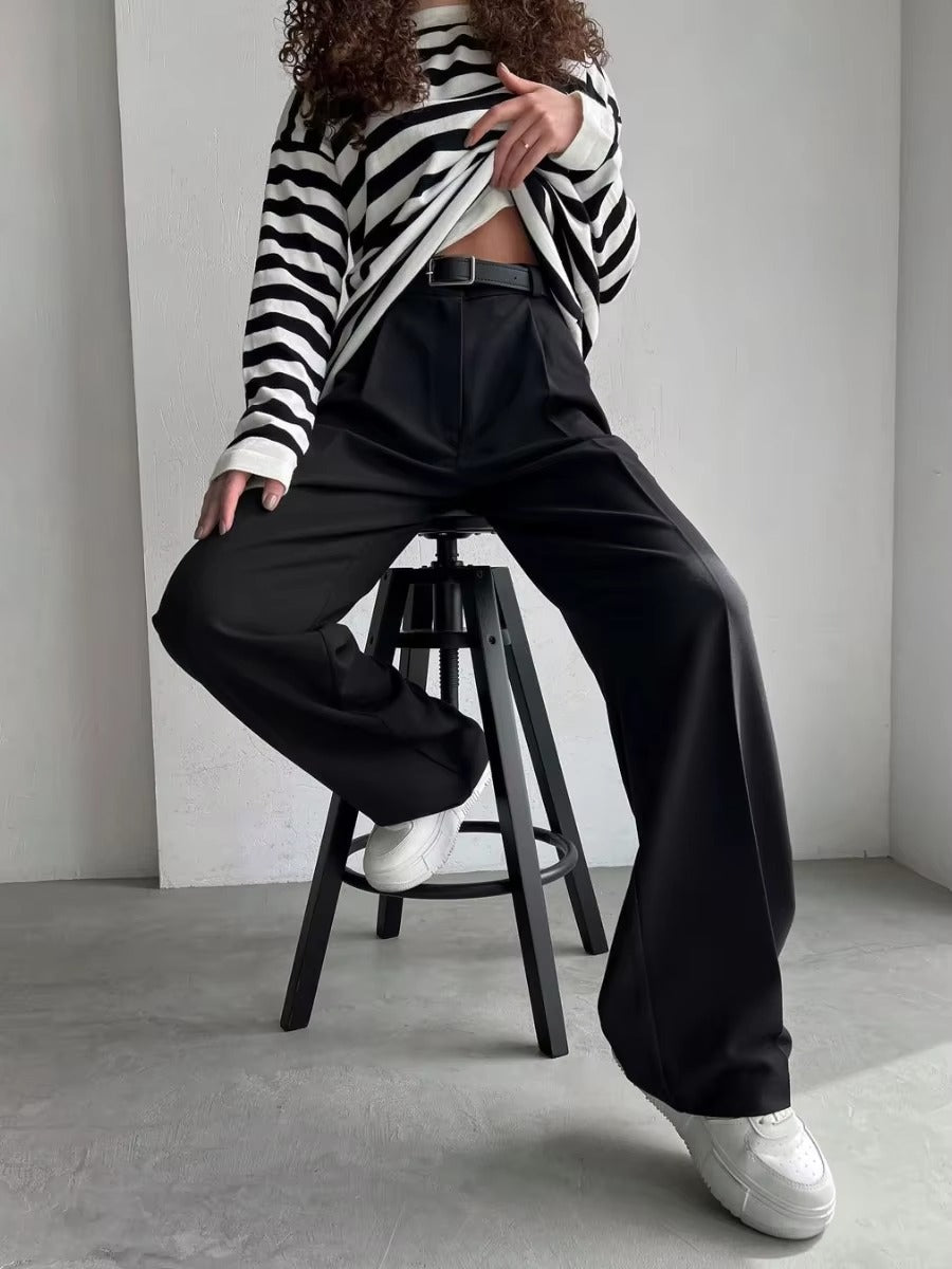 Pantaloni Palazzo Vita Alta - Linea Elegance