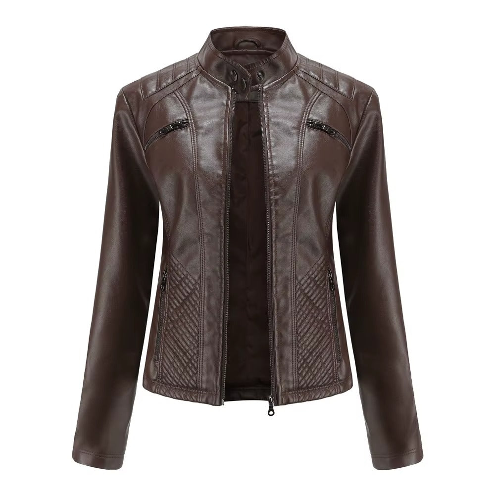 Giacca in Ecopelle Slim Fit – Stile Iconico, Comfort Moderno