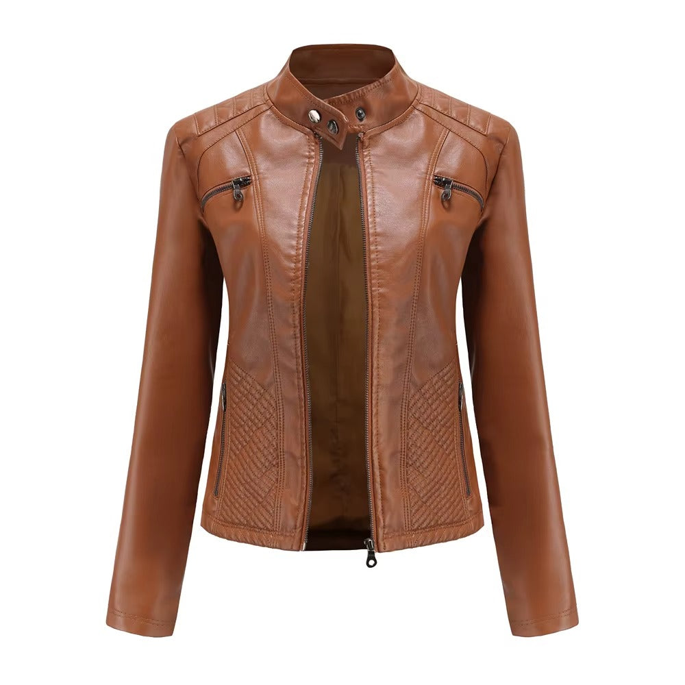 Giacca in Ecopelle Slim Fit – Stile Iconico, Comfort Moderno