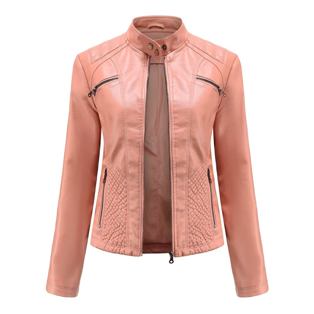 Giacca in Ecopelle Slim Fit – Stile Iconico, Comfort Moderno