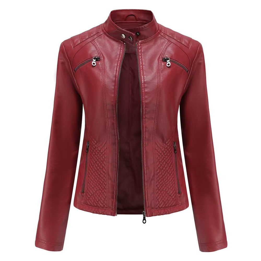 Giacca in Ecopelle Slim Fit – Stile Iconico, Comfort Moderno