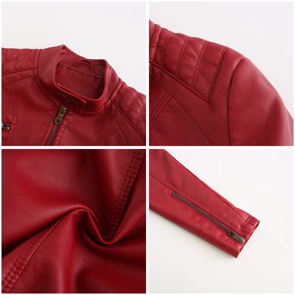 Giacca in Ecopelle Slim Fit – Stile Iconico, Comfort Moderno