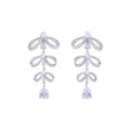 Orecchini Clip di Lusso con Perla Waterdrop e Nodo a Farfalla – Design Elegante Senza Fori