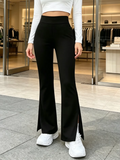 Pantaloni Flare Sculpt – Vita Alta Modellante
