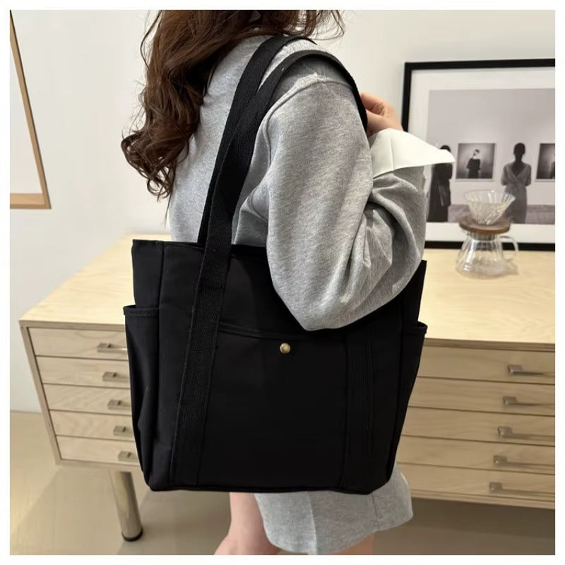 Borsa Tote in Tela Donna – Capiente, Minimal e Perfetta Ogni Giorno