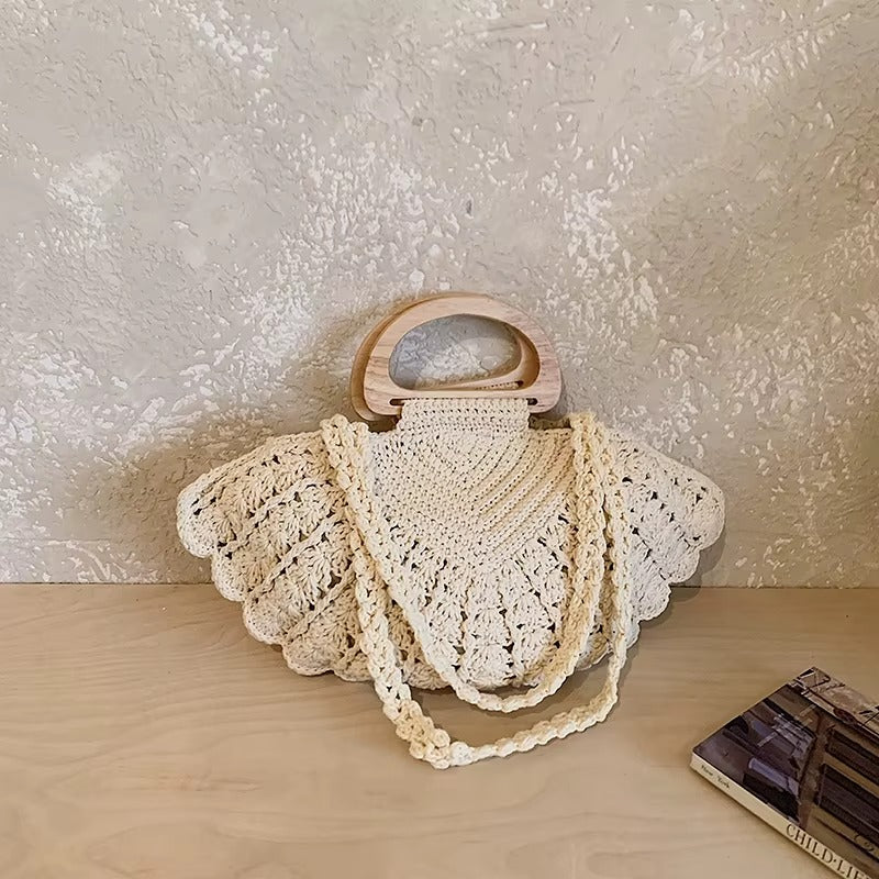 Borsa Crochet Retrò Donna – Eleganza Boho per l’Estate 2026