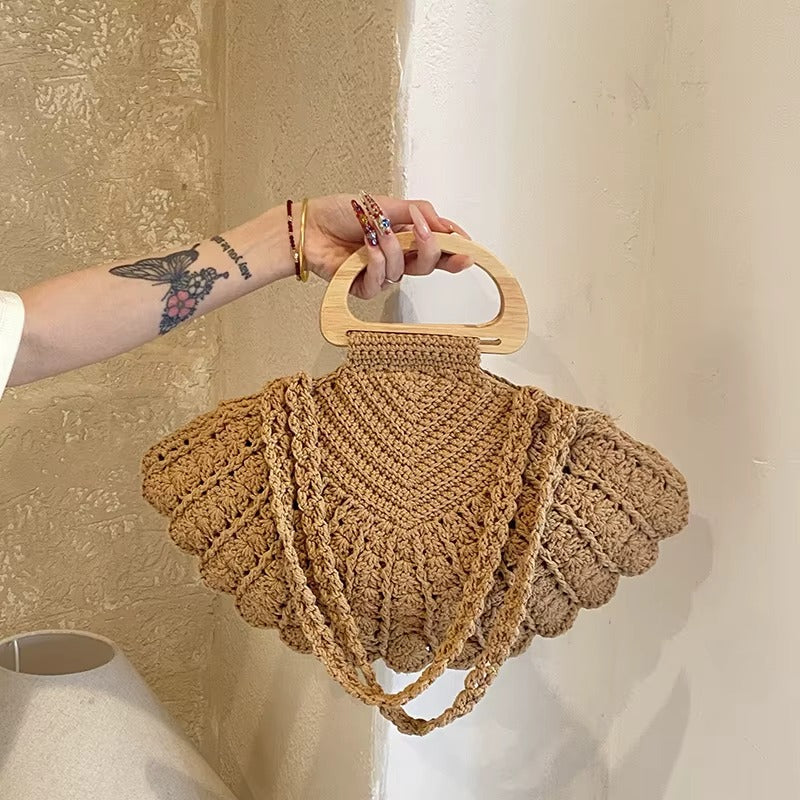 Borsa Crochet Retrò Donna – Eleganza Boho per l’Estate 2026