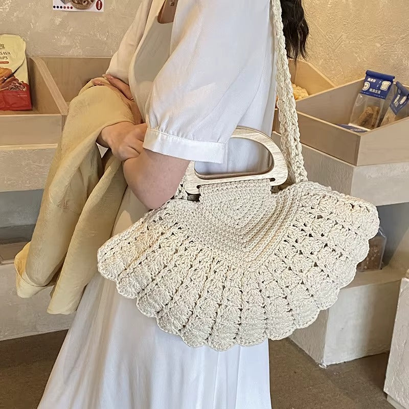 Borsa Crochet Retrò Donna – Eleganza Boho per l’Estate 2026