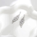 Orecchini Luxury in Argento 925 con Zirconia – Eleganza Scultorea da Sera
