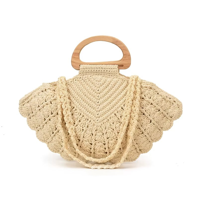 Borsa Crochet Retrò Donna – Eleganza Boho per l’Estate 2026