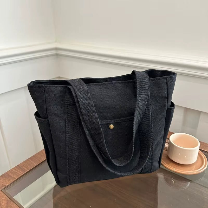 Borsa Tote in Tela Donna – Capiente, Minimal e Perfetta Ogni Giorno