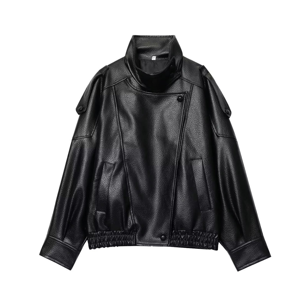 Giacca Biker in Ecopelle " Spring Essential"