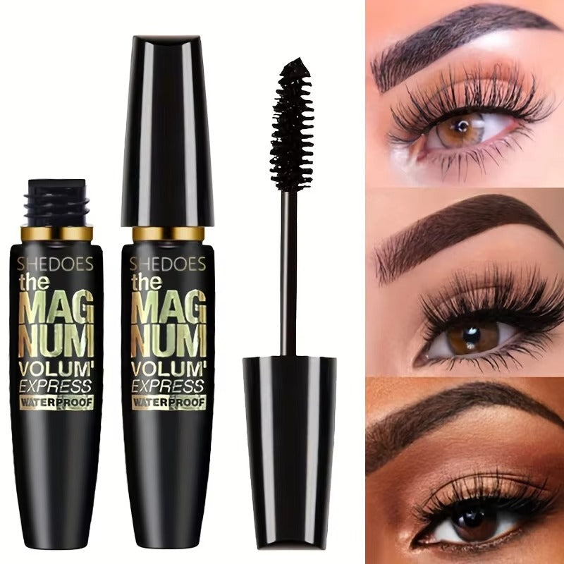 Mascara Nero 4D Effetto Extension – Volume Estremo, Allungante e Waterproof